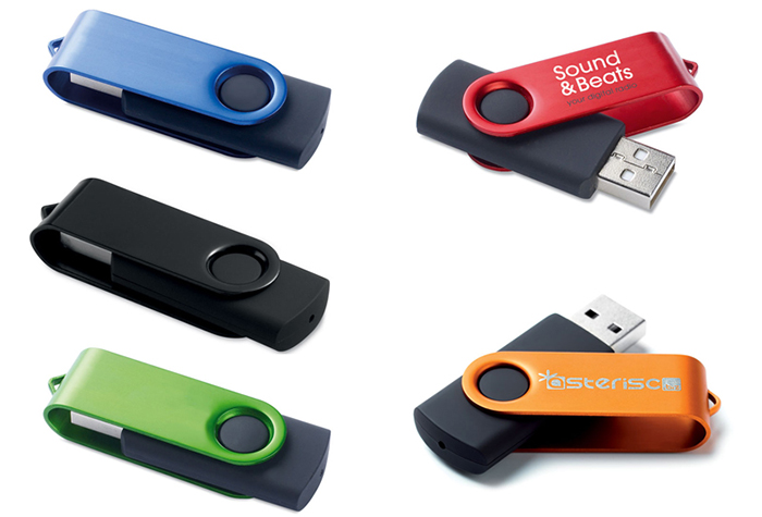 Рекламни USB Flash Памет със ситопечат 1 GB 2 GB 4 GB 8 GB 16 GB 32 GB