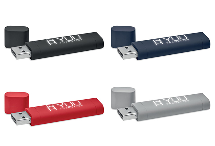 Рекламни USB Flash Памет с гравирано Led лого